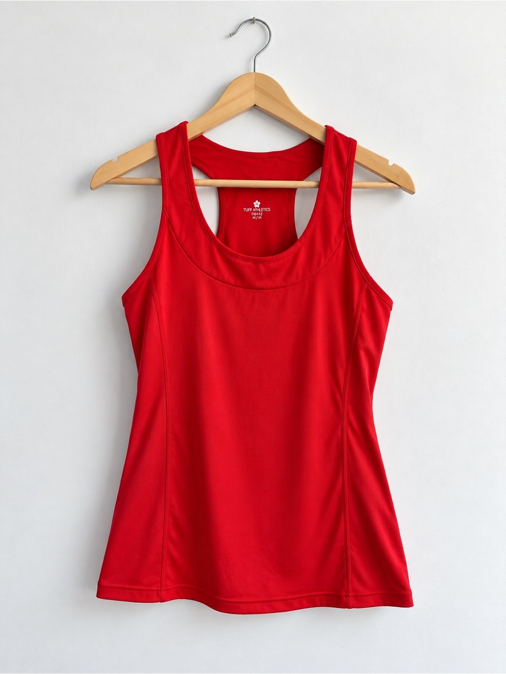 Tuff Athletics Red Racerback Athletic Tank Top – Size Medium